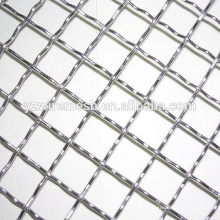 stainless crimped steel wire mesh/galvanized crimped wire mesh as fence